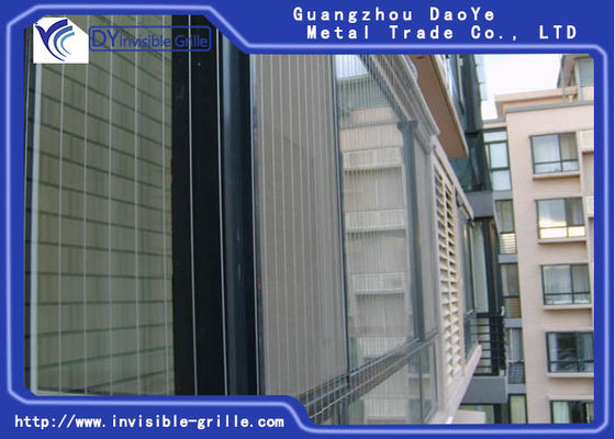 Lưới tản nhiệt vô hình bằng nhôm 3,5 mm cửa sổ với vít GI