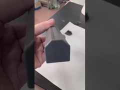 An toàn lưới điện vô hình nhôm đường ray Cap cuối