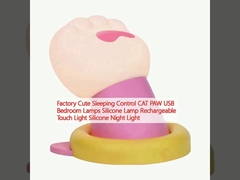Nhà máy điều khiển ngủ dễ thương CAT PAW đèn phòng ngủ USB