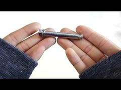 Thanh trượt nhôm chịu lực tốt cho Lưới chắn song vô hình