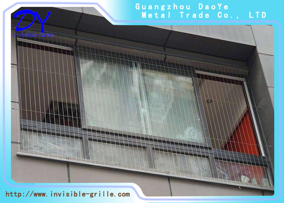 Lưới tản nhiệt vô hình ban công 316 cửa sổ cho tòa nhà thương mại