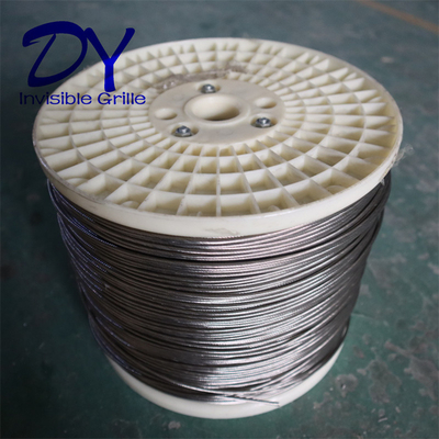 Ngăn chặn trộm cắp và tai nạn với cửa sổ không nhìn thấy lưới cho các cầu thang mở