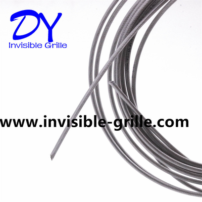 304 Stainless Steel Wire 316 Steel Wire Window Invisible Grille Một hoặc hai đệm