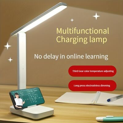Đèn bàn LED chiếu sáng có thể điều chỉnh độ sáng cho văn phòng, học tập và làm việc