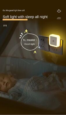 Plug-in LED Night Light Lamp with Smart Sensor Dusk to Dawn Sensor Night Light