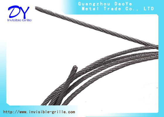 Nhà máy ban công không thể nhìn thấy lưới rào chắn an toàn trẻ em 316 thép dây bảo vệ lưới cửa sổ