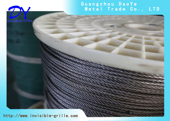 2mm 304 / 316 hàn thép không gỉ dây thép dây cho DY Invisible Grilles