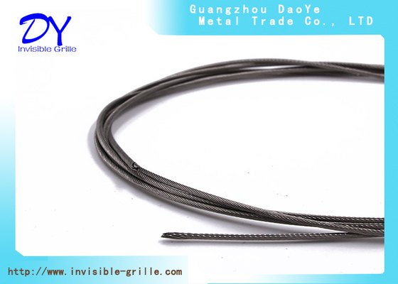 Nhà máy ban công không thể nhìn thấy lưới rào chắn an toàn trẻ em 316 thép dây bảo vệ lưới cửa sổ
