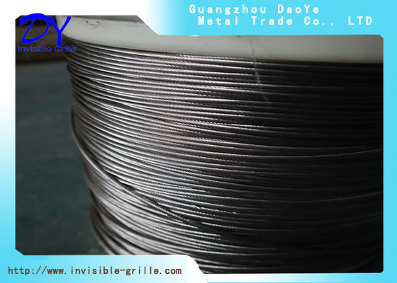 bề mặt sáng kết thúc 304 lớp thép không gỉ dây 316 7 7 sợi chống ăn mòn xuất sắc và sức mạnh cơ học