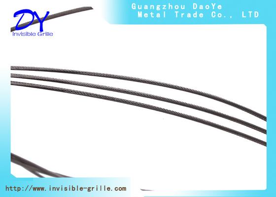 2.5mm Dia 304 / 316 Stainless Steel Wire For Safety Hệ thống lưới điện vô hình