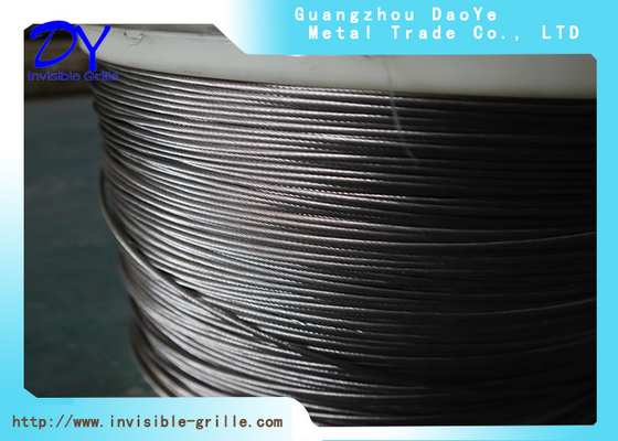 2.5mm Dia 304 / 316 Stainless Steel Wire For Safety Hệ thống lưới điện vô hình