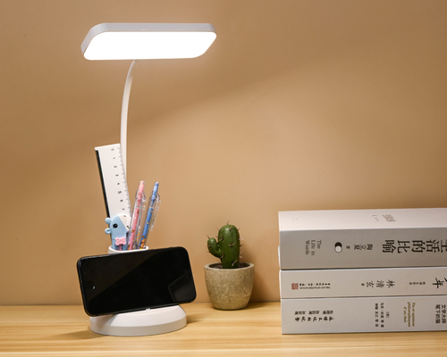 Bất kỳ cấp độ sáng Lithium pin sạc hoạt động LED Pen Hold Table Lamp