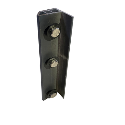 Cửa sổ đường sắt nhôm với 12 1 cấu trúc và khung nhôm mạnh mẽ