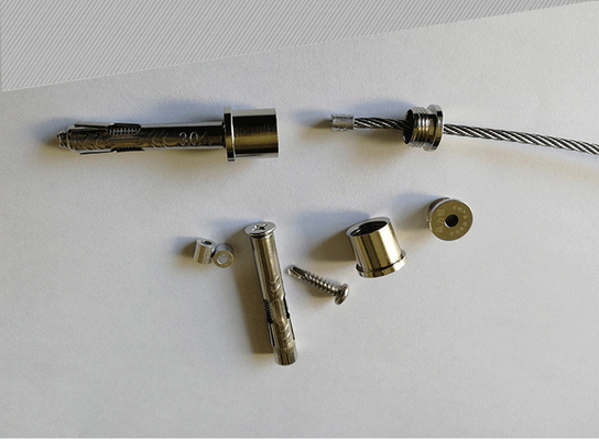 Cửa sổ minh bạch không thể nhìn thấy lưới tăm dây thép nylon cho cửa sổ