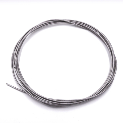 Dễ dàng để làm sạch cửa sổ Invisible Grille Cover cuối phần nhôm nhôm thép nylon dây thừng bề mặt