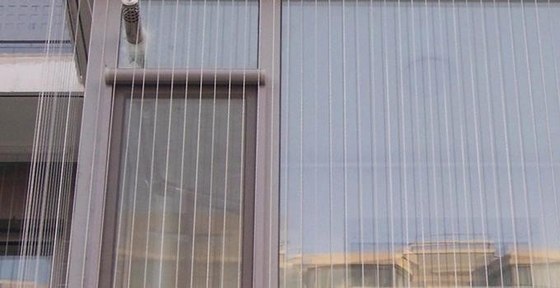 Dễ dàng để làm sạch và minh bạch cửa sổ không thể nhìn thấy lưới cho tầm nhìn cao