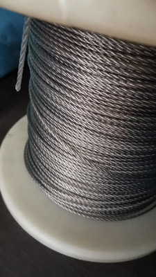 Chiếc cửa sổ không thể nhìn thấy được cho bề mặt dây thừng thép nylon