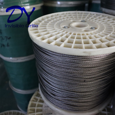 Ultra Fine Wire Hidden Construction Strong And Beautiful DY Invisible Grille (Thiết kế siêu mỏng và đẹp)
