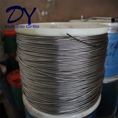 Ngăn chặn trộm cắp và tai nạn với cửa sổ không nhìn thấy lưới cho các cầu thang mở