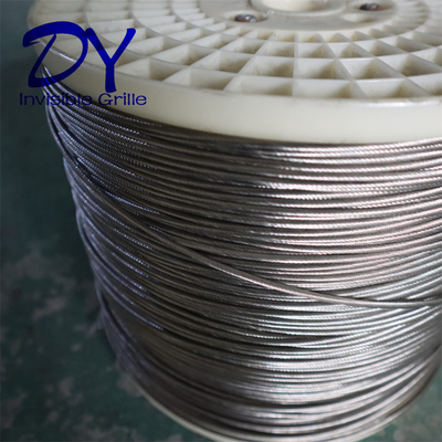 304 thép không gỉ cửa sổ dây không nhìn thấy lưới cho an ninh thương mại