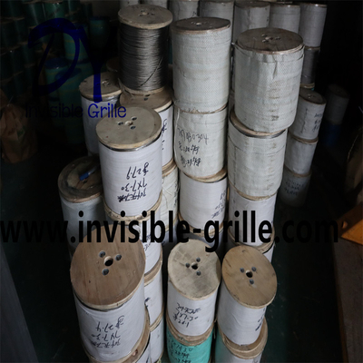 Tầm nhìn không bị cản trở của thiên nhiên ban công lưới tản nhiệt vô hình Capacity tải 100kg Tolerance ±1%