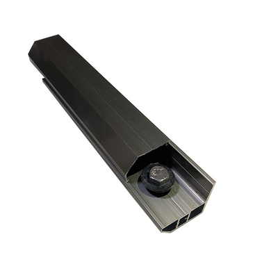 Đường sắt nhôm với dung lượng tải trọng nặng và cấu trúc dây thép 316 của 12 1/7 * 7/3 * 7