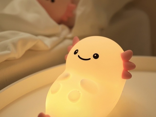 Nguồn ánh sáng LED Đèn sáng đêm dễ thương Với thời gian sử dụng 5h-40h Và vật liệu silicone làm từ silicone