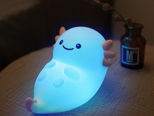 Nguồn ánh sáng LED Đèn sáng đêm dễ thương Với thời gian sử dụng 5h-40h Và vật liệu silicone làm từ silicone
