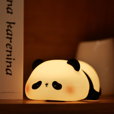Tùy chỉnh Đèn đêm silicone Panda Usb Đàn bàn sạc Led Đèn đêm Đèn đêm silicone Đèn đêm cho phòng trẻ em