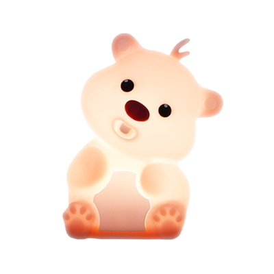 Tạo dựng lễ hội trang trí Silicone Night Light LED Pat Ngủ bầu không khí đồ chơi Ngày trẻ em quà Giáng sinh