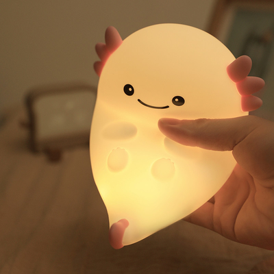 Thiết kế hiện đại Silicone Night Light Cute LED Đêm màu trắng ấm cho trẻ em phòng ngủ điều khiển cảm ứng