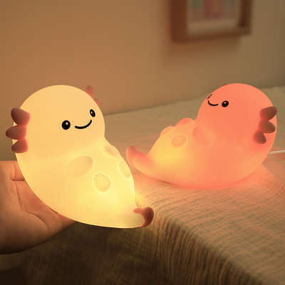Thiết kế hiện đại Silicone Night Light Cute LED Đêm màu trắng ấm cho trẻ em phòng ngủ điều khiển cảm ứng
