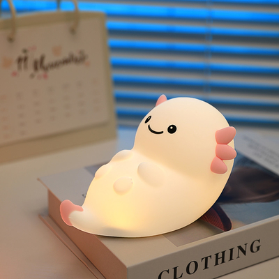 Thiết kế hiện đại Silicone Night Light Cute LED Đêm màu trắng ấm cho trẻ em phòng ngủ điều khiển cảm ứng