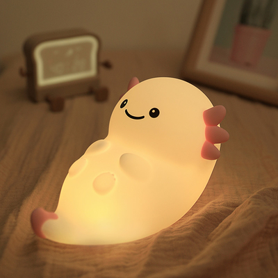 Thiết kế hiện đại Silicone Night Light Cute LED Đêm màu trắng ấm cho trẻ em phòng ngủ điều khiển cảm ứng