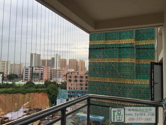 Phong cách thiết kế xã hội hiện đại ban công không thể nhìn thấy lưới tản nhiệt