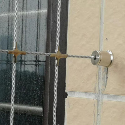 Easy Fire Escape Pet Safety Invisible Grille với khoảng cách dây 5cm để bảo vệ ban công và cửa sổ