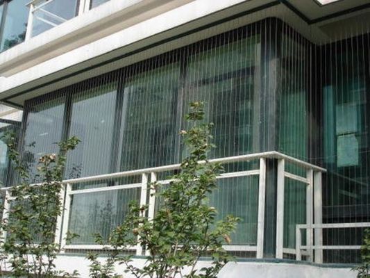 100kg Capacity Load Balcony Không nhìn thấy lưới tản nhiệt với màu xám