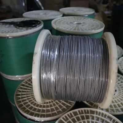 316 lớp thép không gỉ ban công không thể nhìn thấy lưới lưới với chiều dài 6m và khoảng cách 5cm cho an toàn