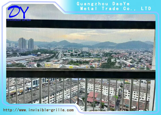Bảo vệ trẻ em Ống nướng an toàn vô hình Dịch vụ lắp đặt tùy chỉnh Cung cấp rào cản an toàn cho cửa sổ và cửa