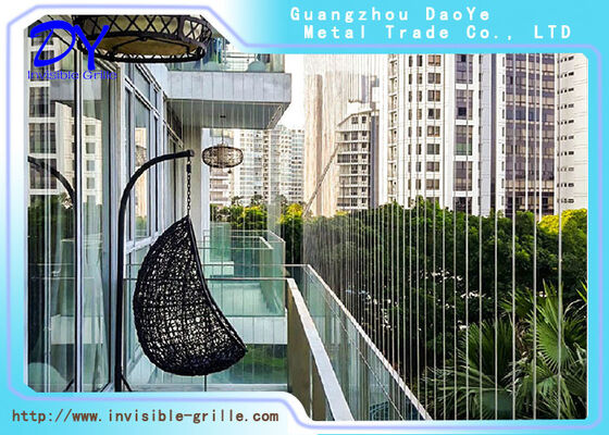 Balcony Invisible Grille Cung cấp các giải pháp an toàn tích hợp thiết kế liền mạch