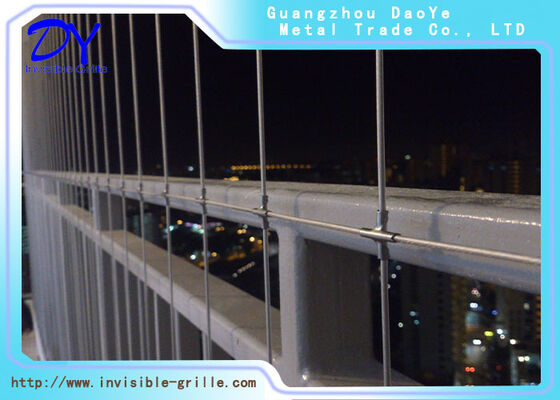 6m Set Solid Steel Wire Grill Stainless Steel Cable Highest Grade Wire Mesh Panel Được thiết kế cho công nghiệp và an ninh lâu dài