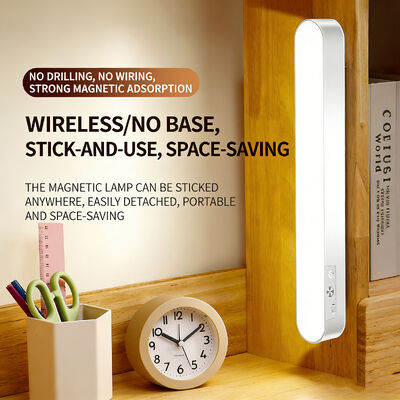 Đèn bàn led từ tính Đèn bàn chống chói USB sạc lại 3 màu Nhiệt độ không có bước làm mờ Đèn bàn đọc