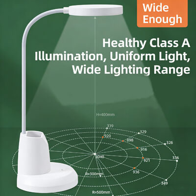 Đèn bàn hiện đại đơn giản giá đỡ bút LED có thể sạc lại, cắm điện, bảo vệ mắt, đèn học, đèn đọc sách ký túc xá đại học, cảm ứng