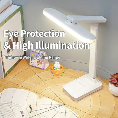 Nguồn năng lượng điện Đèn bàn cung cấp nhiệt độ màu sắc 3500-6500K lý tưởng cho Ánh sáng nhiệm vụ Bàn làm việc và văn phòng gia đình