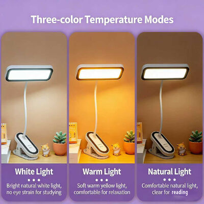 Study Room LED Table Lamp 2W 10W CE FCC Certified Energy Saving Desk Light Suitable for Bedroom Reading and Work