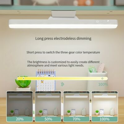 Đèn bàn ABS từ tính sạc được với điều khiển từ xa Đèn ngủ LED Đèn đọc sách cảm ứng cho sinh viên Phòng khách Quà tặng