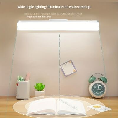 Đèn bàn ABS từ tính sạc được với điều khiển từ xa Đèn ngủ LED Đèn đọc sách cảm ứng cho sinh viên Phòng khách Quà tặng