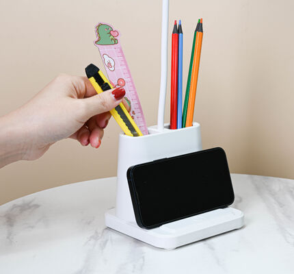 Đèn bàn LED có giá đỡ bút - Đèn học bảo vệ mắt cho sinh viên Ký túc xá Quà tặng Bán buôn Đèn ngủ