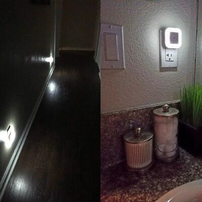 Đèn ngủ Led cảm ứng tự động Đèn ngủ tiết kiệm năng lượng Đèn ngủ nhiều màu cho phòng ngủ