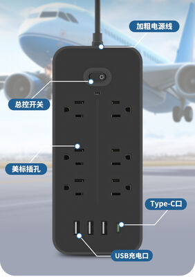 Khẩu điện bàn di động có đầu ra USB 5V 2.4A